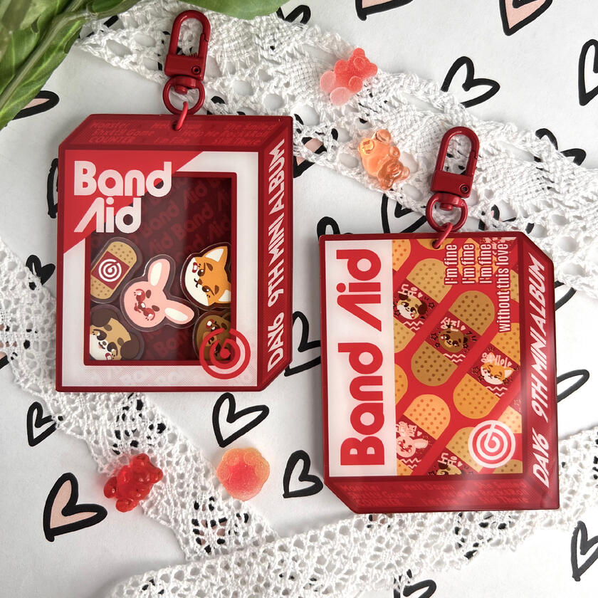 Band Aid Shaker Charm