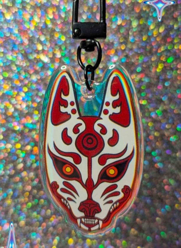 Fox Mask Charm