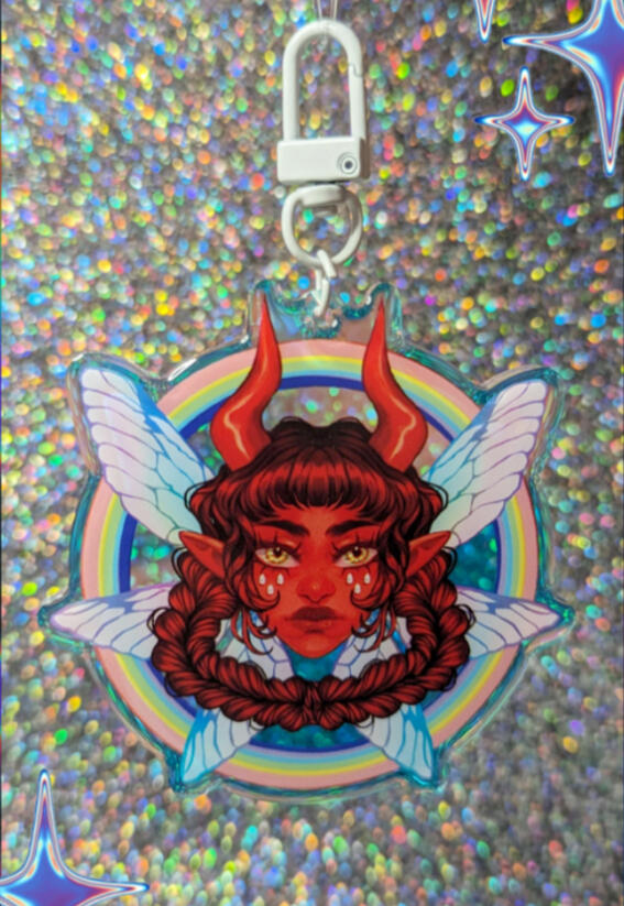 Pride Demon Charm