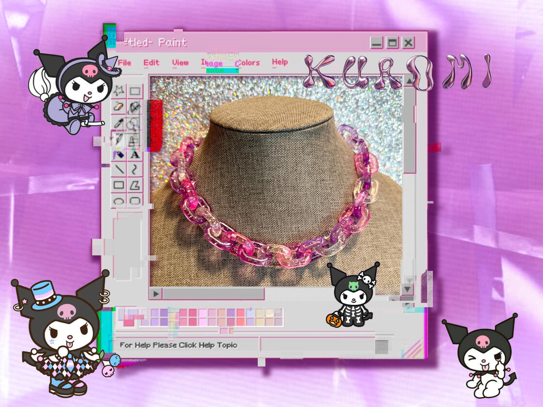 Sanrio Inspired Chain Choker