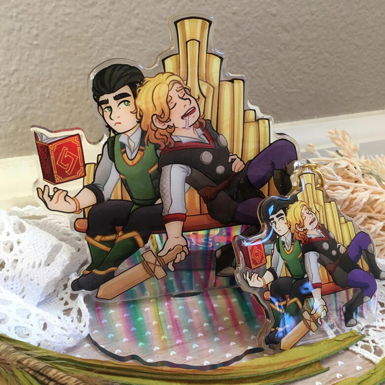 Brothers Standee & Charm