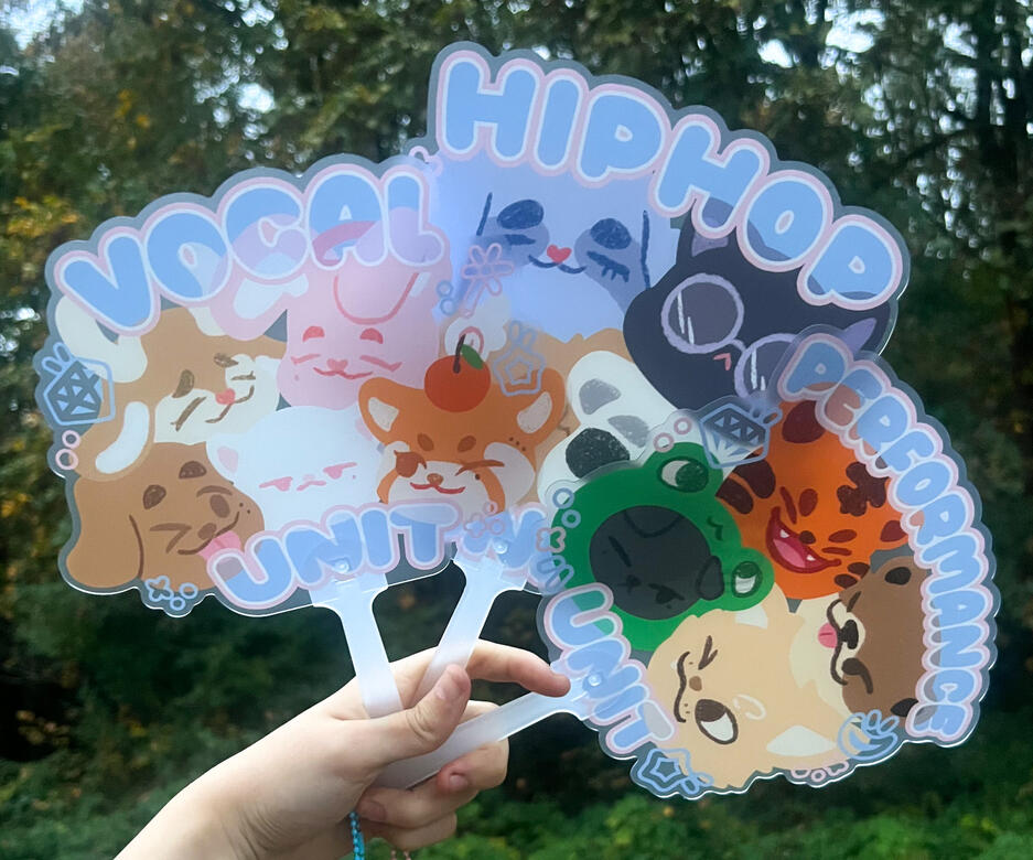 SVT Unit Hand Fans