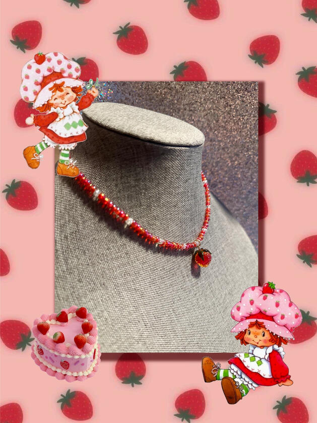 Strawberry Necklace